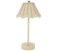 Générique Decorative Night Light - Compact Table Lamp, 32cm Rattan Bedside Lamp with Eye Protection Glow Shade, Sturdy Build Bedroom Nightlight, Home Tabletop Lights, Reading Lamps for Relaxation