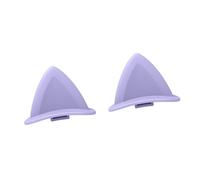 Générique Décors d ' Oreilles de Chats de Styles animés, Purple | Facile à installer sans outil, accessoires en silicone souple et flexible, casques de jeu, parfaits pour les