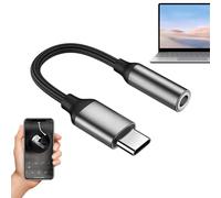 Générique d'écouteurs de 3,5 Type C aux écouteurs et Chargeur de 3,5, Type C A de dongle Jack | Câble Audio auxiliaire du convertisseur, Tresse en métal en métal en Nylon et câble