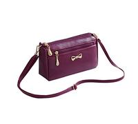 Générique Dédouanement Ensembles De Bagages Mesdames Crossbody à main pour les femmes Casual Sangle réglable Sac à bandoulière Porte-clés Personnalisés Pour Hommes (Purple, One Size)