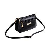 Générique Dédouanement Ensembles De Bagages Mesdames Crossbody à main pour les femmes Casual Sangle réglable Sac à bandoulière Porte-clés Personnalisés Pour Hommes (Black, One Size)