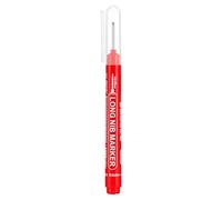 Générique Deep Hole Marker - Long-Tip Marking Pen For Hard-to-Reach Places | Oil-Based Quick-Drying Water-Resistant Marker | For Metal, Wood, Glass, Drilling
