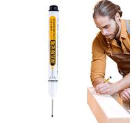 Générique Deep Hole Marker - Waterproof Pen 13.7cm | Construction Pen, Long Nip Drill Marker | Colorful Waterproof Carpenter Pens For Wood Metal Glass Bathroom Industrial Home Use