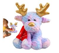 Générique Deer Doll - 11.8 inches Nights in | Fawn Plush Toy | Soft Stuffed Deer Toys, Christmas Plushs Animal for Kids, Holiday Deers Toy, Festive-Themed Plush for Kids & Adults, Cozy Holiday Deco