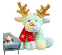 Générique Deer Doll - 11.8 inches Nights in | Fawn Plush Toy | Soft Stuffed Deer Toys, Christmas Plushs Animal for Kids, Holiday Deers Toy, Festive-Themed Plush for Kids & Adults, Cozy Holiday Deco