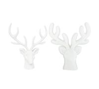 Générique Deer Silicone Mold - Stag Head Resin Mould | Christmas Deerr Epoxy Casting Moould Chrisstmas Deeer Heead Cake Decoration Molds, 3D Molds for Clay Sculpture Modeling Art Work
