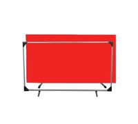 Générique Déflecteur De Tennis Table 56 "l X 30" H, Séparateurs Terrain Ping-Pong Pliables, Bloc Surround Portable, for Basket-Ball Ou Badminton(Red,8 Pieces)