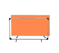Générique Déflecteur De Tennis Table 56 "l X 30" H, Séparateurs Terrain Ping-Pong Pliables, Bloc Surround Portable, for Basket-Ball Ou Badminton(Orange,10 Pieces)