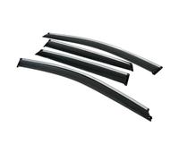 Générique Déflecteurs fenêtre latérale pour VW pour Polo 2013-2024 | Visière de fenêtre 4 pièces, conception aérodynamique simplifiée Rain Guards(2011-2018)