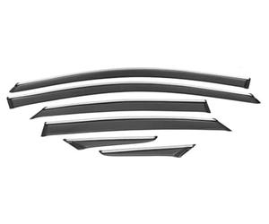Générique Déflecteurs Pluie Visière Ventilation Fenêtre Latérale Déflecteur Pluie Et Soleil Adhésif D'abri D'auvent pour Toyota pour Avalon 2019 - 2022