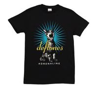 Générique Deftones - - Hommes Cat Adrenaline T-Shirt in Black, Large, Black