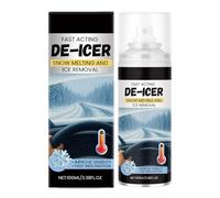 Générique Déglaceur Spray Pare-Brise de Voiture | Solution De Fonte De Neige À Effet Longue Durée De 10 Cl - Nettoyant Neige pour Voiture - Utilisable sur Vitrages Extérieurs et