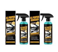 Générique Dégraissant à usage intensif pour la cuisine,2 x 120ml Spray Nettoyant Multiusage - Nettoyant Dégraissant Meubles,pour Voiture Four Cuisinière Plan de travail Évier Armoire