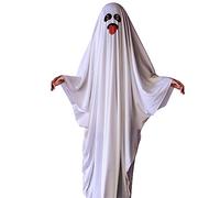 Générique Deguisement Adulte Femme,Costume De FantôMes Adulte DéGuisement De FêTe Unisexe avec Masque FantôMe Fancy Robe VêTements Cape FantôMe pour Halloween Carnaval SoiréE Masquerade