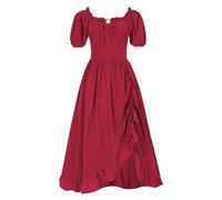 Générique DéGuisement Bavaroise Femme, Costume BièRe Costume de Jeune Bavaroise avec BièRe Robe Longue Dirndl Femme Oktoberfest pour FêTe de La Deguisement Halloween Fille Vampire Halloween Sexy