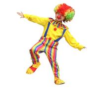 Générique DéGuisement Carnaval Enfant,Costume d'enfant pour Spectacle, PièCe De ThéâTre, FêTe, Halloween, Carnaval, éVéNement sur Le ThèMe du Cirque, avec Chapeau Et (Yellow, 7-8 Years)