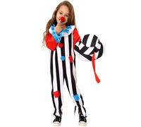 Générique Deguisement Carnaval Enfant Filles Garçons Clown Costume For Enfants Funny Circus Costume Cosplay Robe Up Joyeux