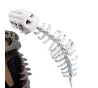 Générique Déguisement Colonne Vertébrale de saure, Costume Cosplay Halloween avec Effet Sonore, Tenue de Cosplay pour Fêtes et Spectacles