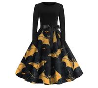 Générique Deguisement Cosplay Diable Princesse Mariée Zombie Demon Soiree Halloween Robe Citrouille Soeur Femme Enceinte Grande Deguisement Sexy Halloween Costume Femme S
