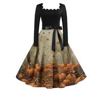 Générique Deguisement Couple Marié Halloween Dame Courte Costume Sorciere Femme Longue Jupe Déguisement Sorciere Médiévale Médiéval Robe Vampire Femme Adultes Robe L