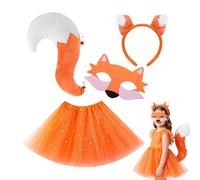 Générique Déguisement d'animaux pour,Cache-Visage De Cosplay Pour Filles | Tenues De Déguisement Animal,pour Halloween, jeux de rôle, fêtes masquées et costumées, représentations scéniques et