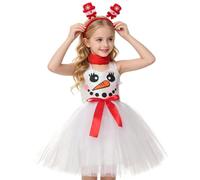 Générique Déguisement de Noël enfant écharpe rouge douce confortable, | Costume cosplay de Noël pour Nouvel An, Intérieur Extérieur, Thanksgiving, Anniversaire,