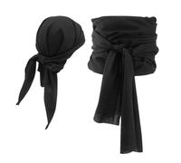Générique Déguisement De Pirate, Ensemble de ceinture écharpe de pirate, Bandeau écharpe ceinture de cosplay pour fêtes déguisées, jeu de rôle, pour femmes et hommes, médiéval renaissance