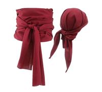 Générique Déguisement De Pirate Pour Femmes, Ensemble de Chapeau Pirate, Bandeau écharpe ceinture de cosplay pour fêtes déguisées, jeu de rôle, pour femmes et hommes, médiéval renaissance