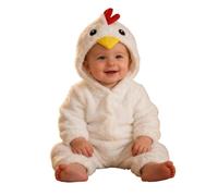 Générique Deguisement de Poulet Bébé Combinaison Palmes Costume Bebe Unisexe Bébé À Capuche Animaux Combinaisons Dessin Animé Combinaisons Le Poules Tout-Petit Tenue