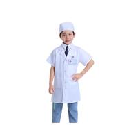 Générique Déguisement Docteur Enfant, Deguisement Carnaval Enfant, Déguisements De Médecin pour Enfants Tenue Blouse Laboratoire Journée des Carrières Garçons Et Filles