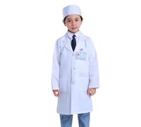 Générique Deguisement Enfant Docteur Cosplay Role Play avec Blouse Stéthoscope pour Jeu Éducatif Et Spectacle Deguisement Enfant T621