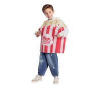 Générique Déguisement Enfant Garçon Fille Tenue De Pop-Corn Pour Carnaval Et Spectacle Costume D'Aliment Cartoon Déguisement Carnaval Enfant