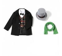 Générique Déguisement Enfant Garçon Fille Tenue Irlandaise Trèfle Pour Fête D'École Et Carnaval Costume Carnaval Enfant Pour Saint Patrick