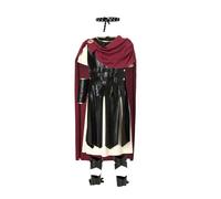 Générique Déguisement Enfant Garçon Tenue De Guerrier Romain pour Spectacle Et Cosplay Costume De Spartiate avec Casque Déguisement Carnaval Enfant pour 4 À 8 Ans
