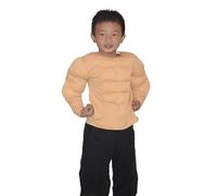 Générique Déguisement Enfant Garçon Torse Mus actice Avec Six Packs Pour Spectacle Et Halloween Costume Carnaval Enfant Pour Rôle De Héros Tenue Réaliste