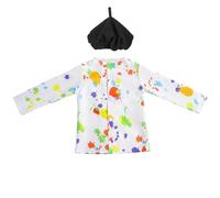 Générique Deguisement Enfant Peintre Cosplay pour Rentrée Jour des Enfants Fête Déguisée Et Spectacle Maternelle avec Blouse Et Pinceau pour 3 À 14 Ans Deguisement Enfant T480