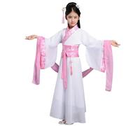 Générique Déguisement Enfant Unisexe Costume Chinois Ancien Pour Spectacle Et Carnaval Tenue De Lettré Ou Princesse Déguisement Dynastie Enfant Noble(3-4 Years)