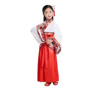 Générique Déguisement Enfant Unisexe Costume Traditionnel Chinois Ancien Pour Spectacle Du Nouvel An Et Fête Culturelle Tenue Impériale Déguisement Asiatique Enfant Gracieux