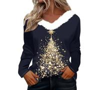 Générique Deguisement Femme Adulte Adulte Humour Lumineux Pull Noel Rouge Ugly Polaire Pull Sapin Déguisement Noel Femme Mode Moche Déguisements Rennes Ridicule Vetements Mode S