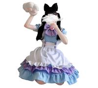 Générique Déguisement Femme Carnaval Cette Robe Cosplay De Style Lolita Soubrette Alice Avec Manches Bouffantes Et Boutons Est Idéale Pour Une Fête Ou Une Séance Photo Déguisement Femme Carnaval