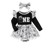 Générique DéGuisement Halloween BéBé Fille, Deguisement Fille 3 Ans Ma PremièRe Tenue De Halloween pour BéBé DéGuisements Costume d'halloween pour Nouveau Né Ensemble De Vetement Cosplay