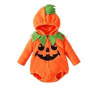 Générique Deguisement Halloween Bebe Garcon Déguisement Petite Citrouille Costume 14 Ans Barboteuse Bébé Mixte Chapeau Fille Enfant Qui Fait Peur Pull Cadeau Barboteuse