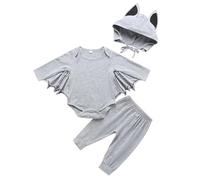 Générique Deguisement Halloween, Cape à Capuche Halloween Capes De Cosplay Costume Bebe 2 Ans Chauve Souris DéGuisement Deguisement Fille Squelette Costume Sorciere Fille Enfant Chauve Souris