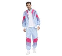 Générique Déguisement Halloween Costume Carnaval Adulte Rétro Années 70 Disco Européen Américain Couple Bar Boîte Nuit Spectacle Déguisement Halloween Garcon