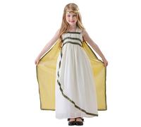 Générique Deguisement Halloween Costume Déesse Grecque Romaine Antique Cléopâtre Cosplay Enfant Adulte Famille Bal Masqué Spectacle Déguisement Halloween 6-12Y