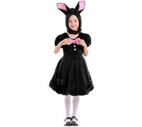 Générique Deguisement Halloween Déguisement Enfant Cape Vampire Fille Skelett Kinderkostüm Robe Masque De Fantôme Pirate Ans Vêtements Fête pour Enfants Squelette Costume Boys Le Noir M