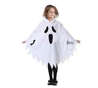 Générique Deguisement Halloween Déguisements Pour Enfants De Vampire Costume Filles Scream Fancy Dress Adult Robe Sorciere Fille Avec Capuche Noire Masque Enfant Cape Blanc2 4 ans-6 ans