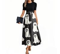 Générique Deguisement Halloween Diable Sexy Dentelle Vampire Pirate Fantôme Ghostface Squelette Cape Cape de Sorciere Femme Robe Elfe Femme Cosplay Elfe Nonne Demon Halloween XXL