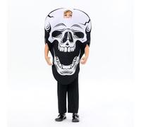 Générique Deguisement Halloween Enfant Squelette Cosplay pour Fête Déguisée Spectacle Et Carnaval avec Effet Os Phosphorescents pour 4 À 15 Ans Deguisement Enfant Halloween T657