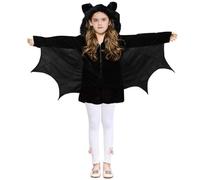 Générique Déguisement Halloween Fille,Costume d'habillage d'Halloween Family Fantaisie Costume Robes de FêTe Robe Vampire Deguisement Fille Squelette Carnaval Mascarade 3-16 Ans